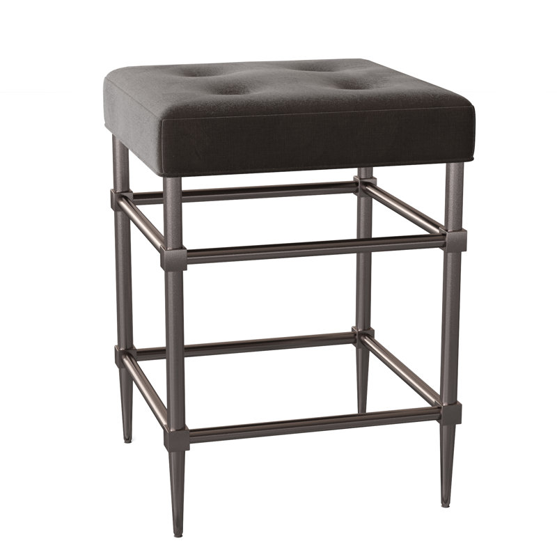 Tabouret de comptoir 26,25 po Libby Langdon, Vison 9953
