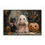 Joli dessin d'Halloween boo encadré, design par Arlington Prints-446038134-446038135