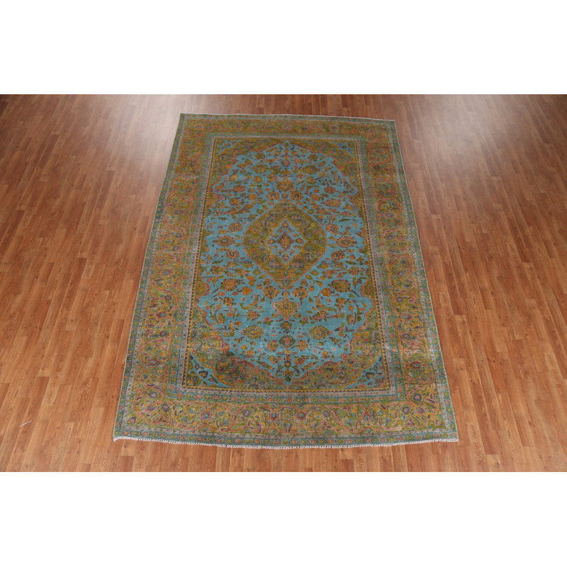 Tapis persan Anala délavé surteint Tabriz