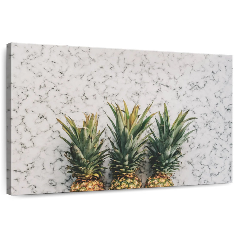 Carreaux de marbre Yarlin avec ananas, H 16 po x l 24 po