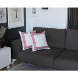 Geometric Reversible Pillow Cover