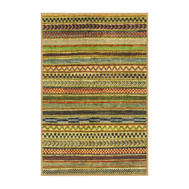 Abstract Indoor Rug, Rectangle 7' x 9'