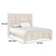 Lit Kizie, panneaux encastrés Modern Classic, bois massif-111734967-111734972