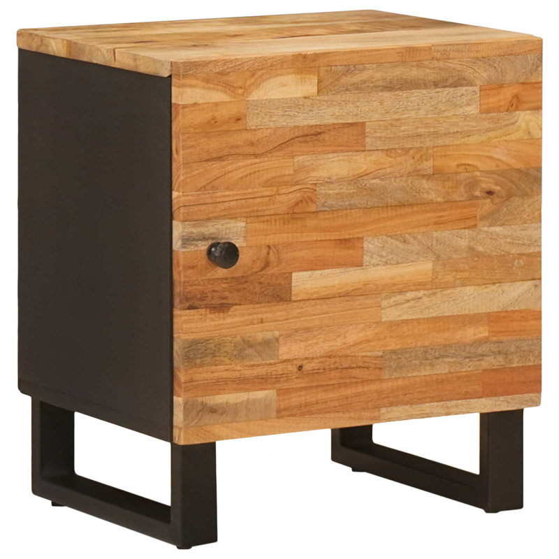 40cm W Solid Wood Bedside Table