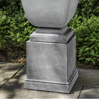 Shelbourne Stone Weather Resistant Pedestal Plant Stand