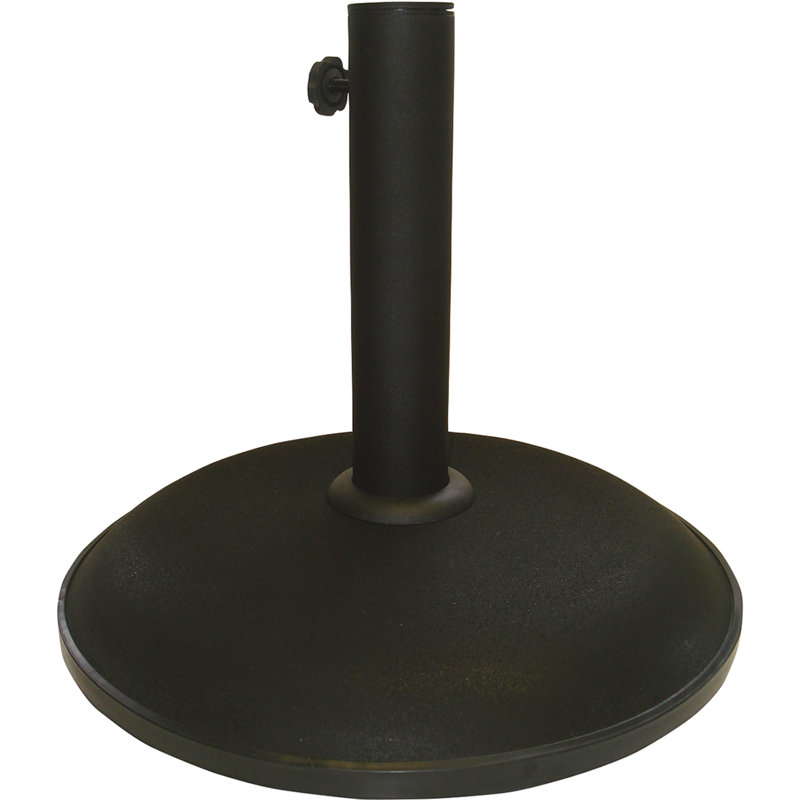 Concrete Free Standing Umbrella Base, 8cm H x 50cm W x 50cm D