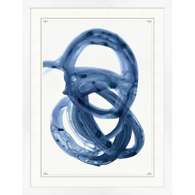 Blue Fluidity 3 Print by Thom Filicia