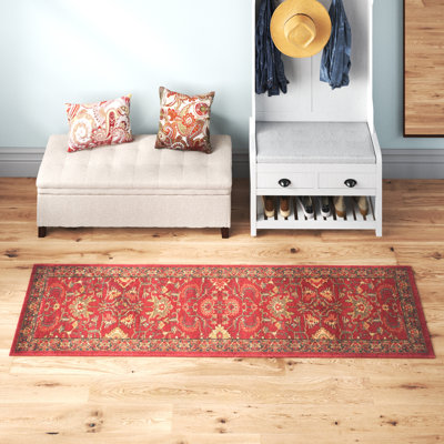 Bellflower Oriental Looped / Hooked Area Rug