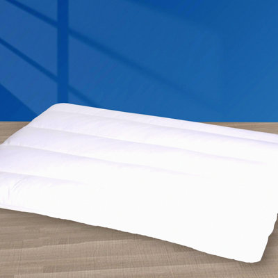 SlimSleep 7D Support Pillow - Ultra Thin for Stomach Sleepers - Standard Size - Flat Bed Pillow for Sleeping