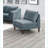 Sectional Sofas 6-Piece Modular Slate Gray Suede Fabric Living Room | Modular | Fabric-1322428869