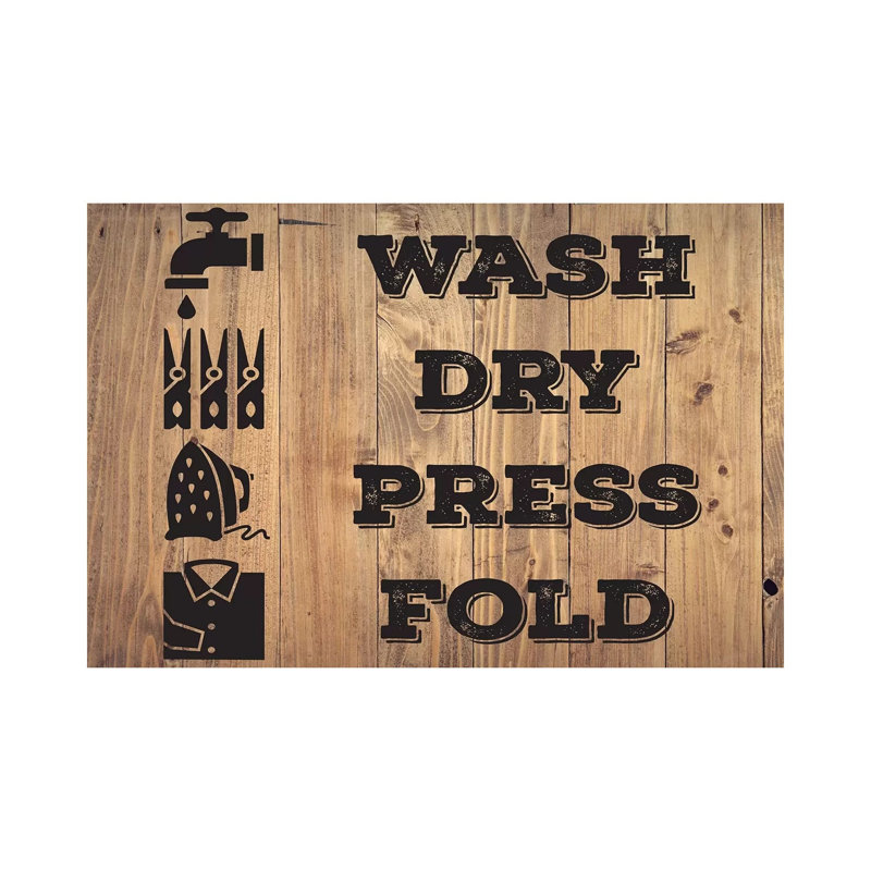 Laundry Natural II by Melody Hogan - Wrapped Canvas Print, 66.04 cm H x 45.72 cm W x 1.91 cm D