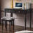 Black Rectangular Solid Wood with 2 drawers writing desk-117811833