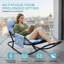 Single Steel Tube Rocking Chair, Technical Fabric-120307025