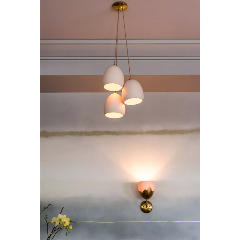 Clay 3 - Light Pendant, 60" H x 14" W x 14" D, No Bulb