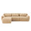 L-Shaped Soft And Fluffy Plush Fabric