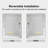 UKS05 61 in. to 65 in. x 80 in. H Frameless Sliding Shower Door in Chrome with 3/8 in. (10mm) Clear Glass-120905052-121327028