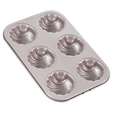 10 PC Aluminum Foil Muffin Pan 6 Cavity Cake Mold Cupcake Disposable Container