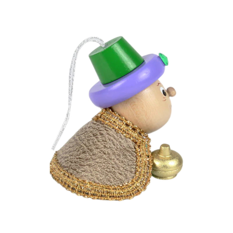 Jondrea 3'' Wood Hanging Figurine Ornament