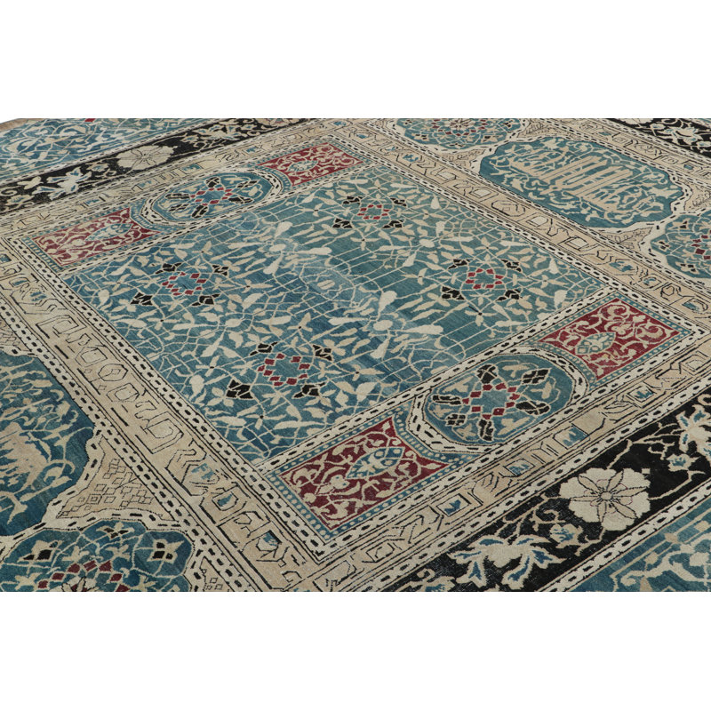 One-of-a-Kind 9’11”x13’1” Hand Knotted Area Rug