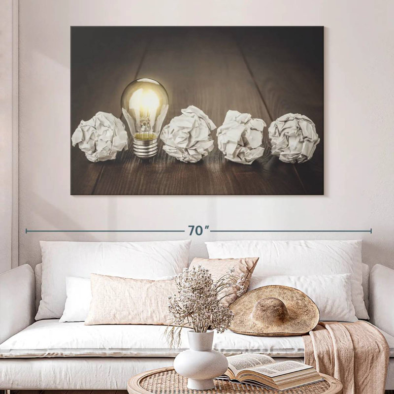 Alcaraz Bright Idea, 34" H x 51" W