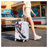 Black 3-Piece PC Hardshell Luggage Set with Spinner Wheels (20"/24"/28")