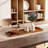 With Metal Handles And 4 Knives Set, Wooden Serving Tray For Cheese , Long Appetizer Board For Serving Food Platter Cracker Snack