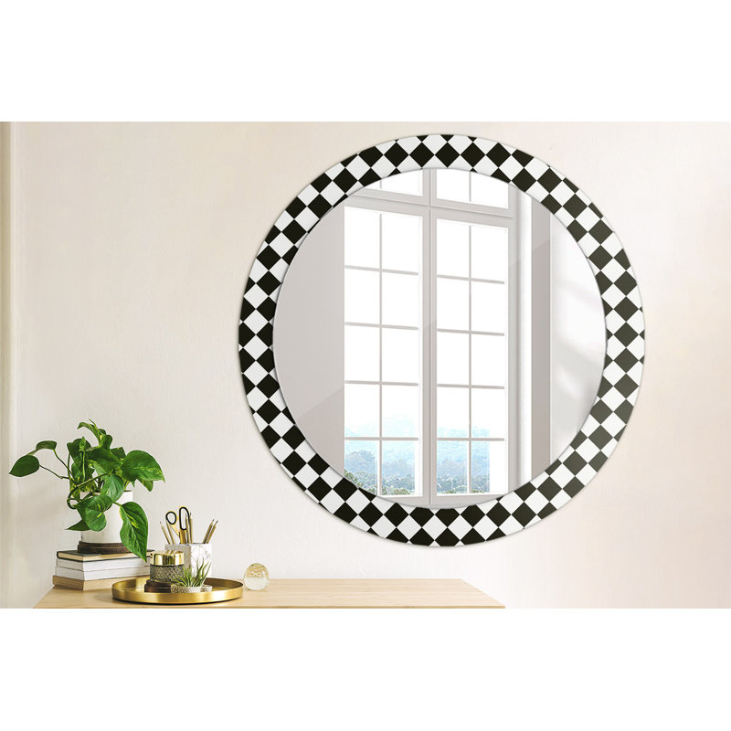Huldar Glass Flat Wall Mirror