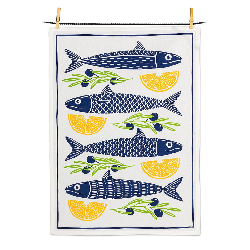 Torchon poisson et citrons