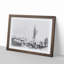 Taipei City Skyline in Taiwan in Abstract - Picture Frame Graphic Art Print-55729579-55729580