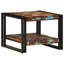Coffee Table Multicolour 50X50x38 Cm Solid Wood Reclaimed