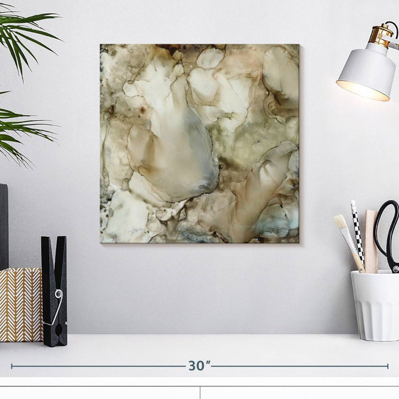 Stonewashed II, 16" H x 16" W