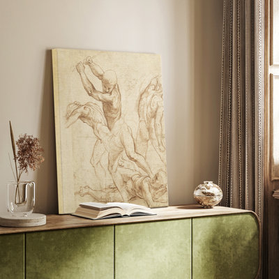 Peinture sur toile encadrée