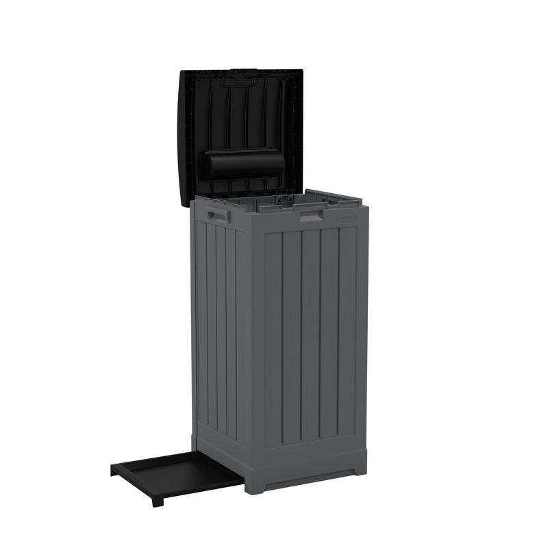 Poubelle de patio d'extérieur 39 gallons Suncast