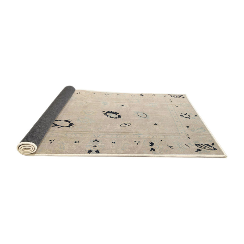 Tapis abstrait moderne 4606, Rond 6 pi