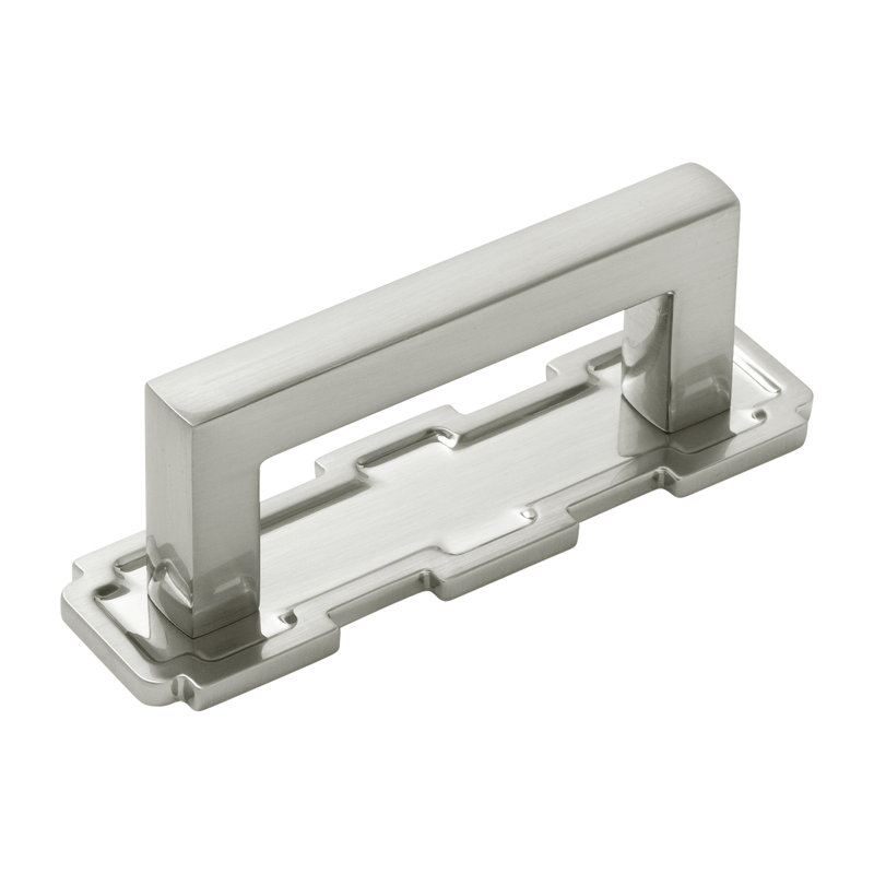 Coventry Collection Pull Backplate, Satin Nickel