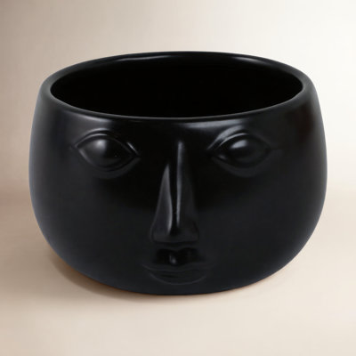 Bevel 7" Ceramic Pot Planter