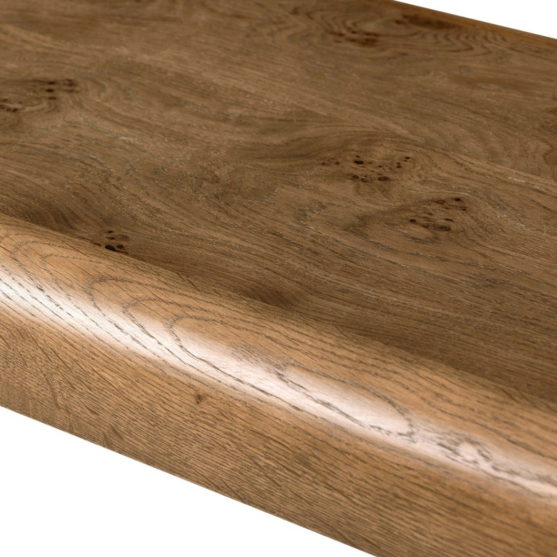 Daven Console Table-Rye Medium Burl Oak Veneer