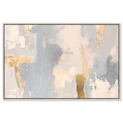 Art Bohème moderne sur toile, bois flottant doré II