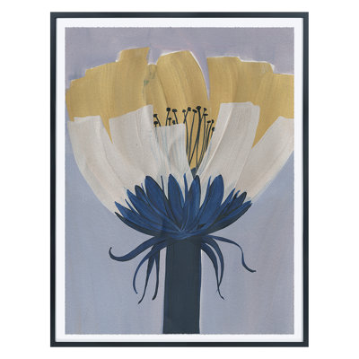 Yellow Cap Print by Morlock, Jody