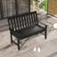 Banc de jardin 4 personnes Hdpe pour l'extérieur-522307778