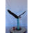 Colored Soaring Eagle Bronze Statue -  Size: 32"L X 18"W X 29"H.