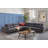 Velvet L-Shaped Sectional Right Hand Facing