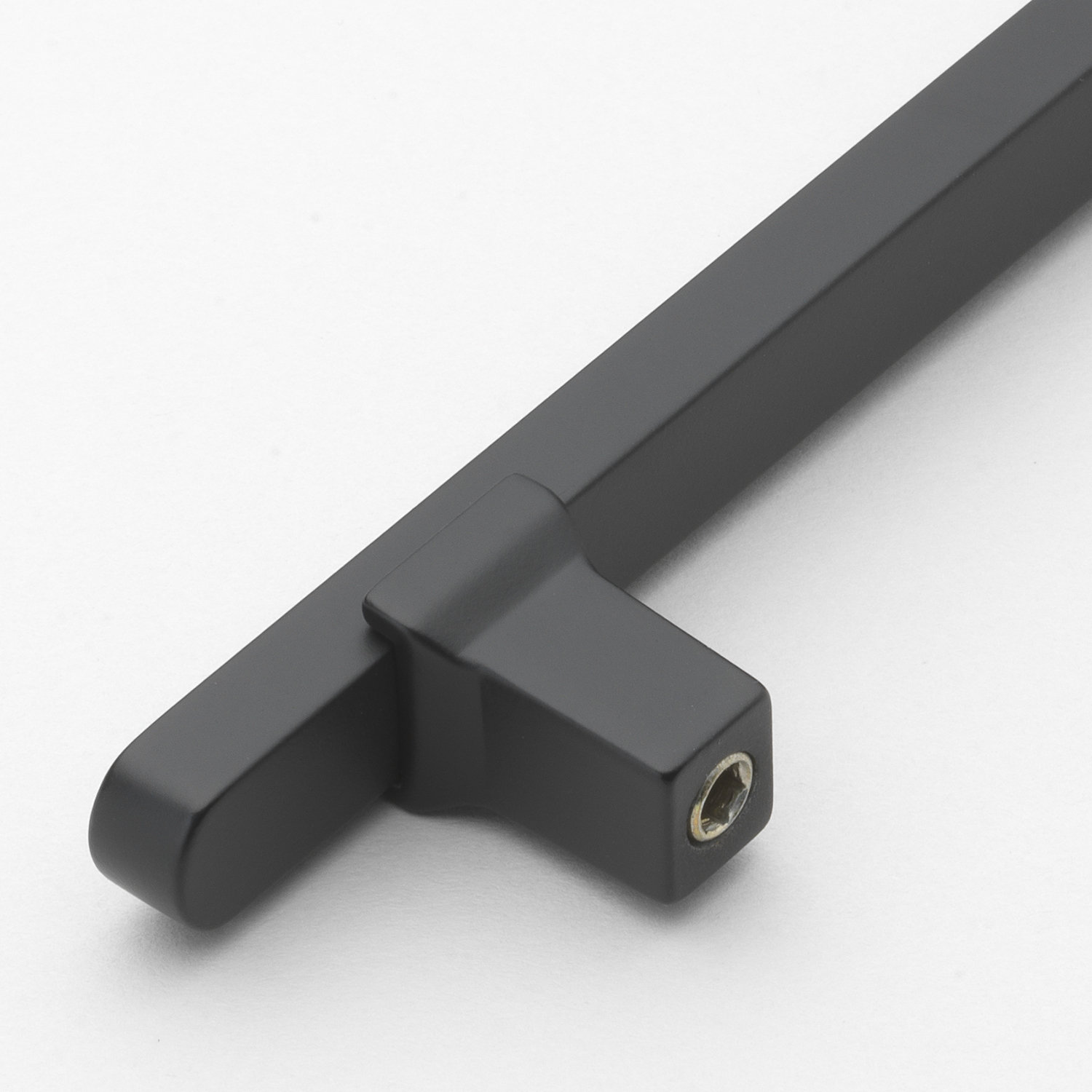 Giana 5" Solid Flat Bar Cabinet Pull, Matte Black