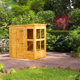 Powersheds 4 x 6ft Timber Tongue & Groove Pent Potting Shed