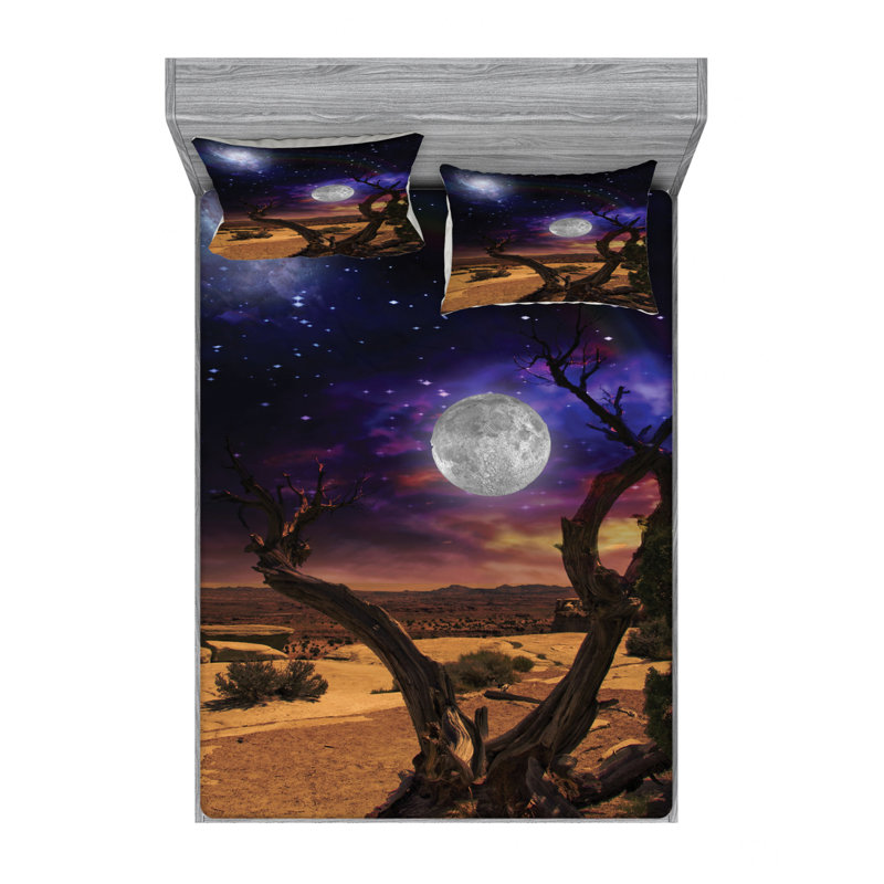 Microfiber Sheet Set, Full Sheet Set + Fitted Sheet + 2 Pillowcases
