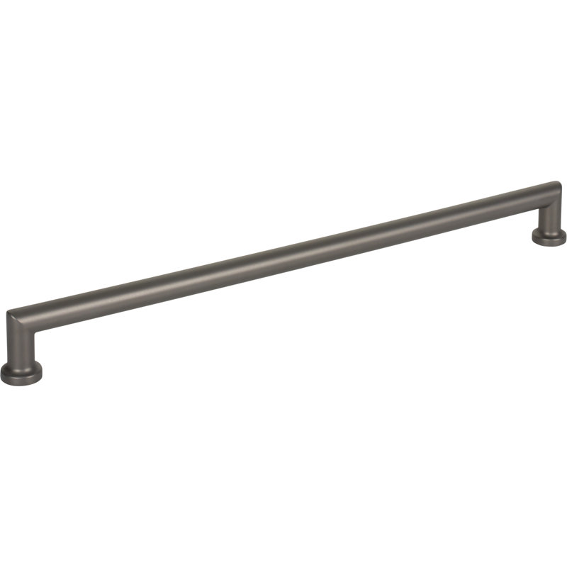 Morris Bar Pull, Ash Gray, 12" Center to Center