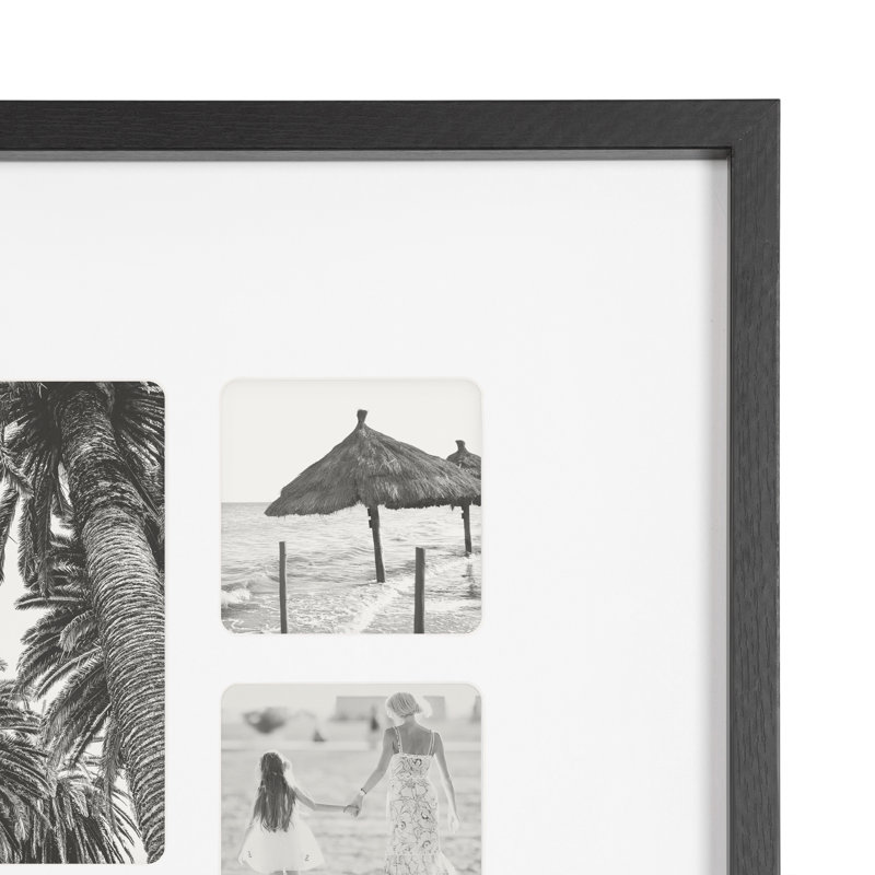 Cadre photo mural Gibson, Black
