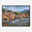 Italian Coastal Village - Artist Enhanced Canvas Print-99119213-99119214