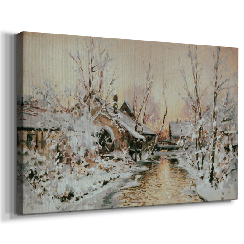 Paysages rétro-CM XXXII -Galerie enveloppée Cavas, 12 x 18