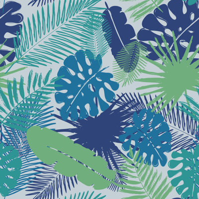 Tropical Leaves - Wrapped Canvas Print